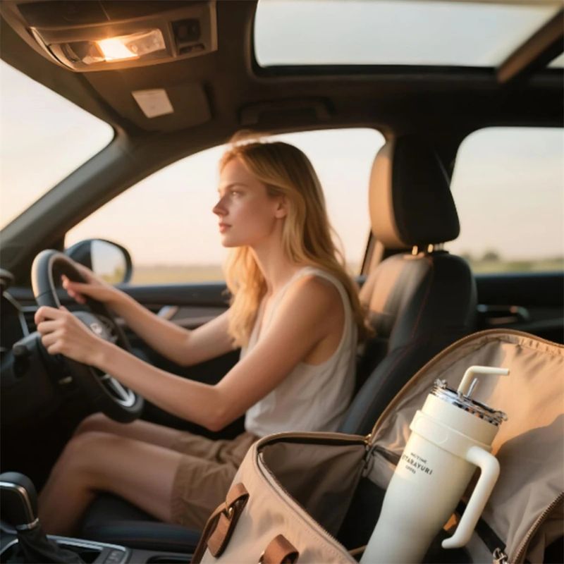 Gobelet Avec Paille Blanche 38oz