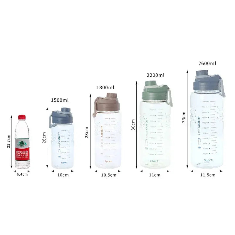 Gourde 1 5l légère - Gourde Bottle®