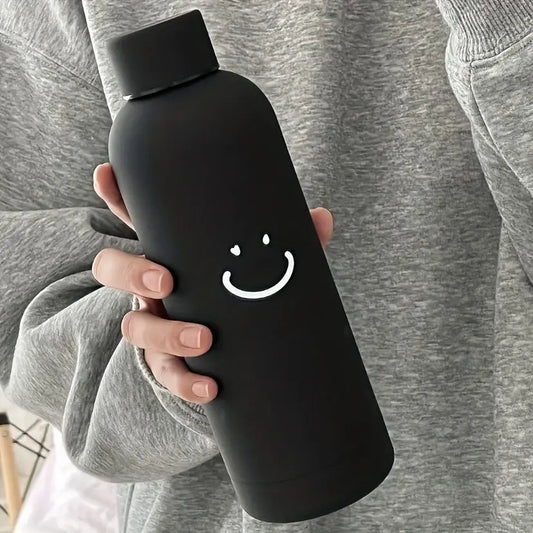 Gourde Acier Inoxydable Noire 500ml Gourde Bottle®