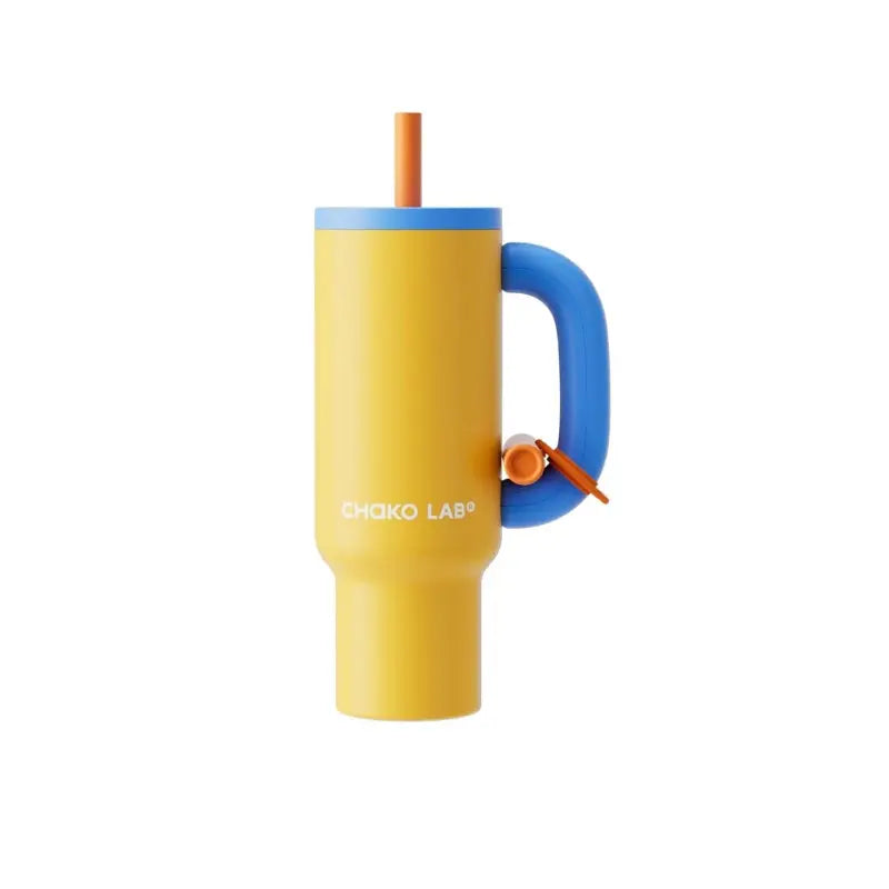 Gourde Chakolab Jaune et Bleue 1000ml Gourde Bottle®