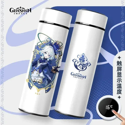 Gourde Connectée Isotherme Genshin Impact 500ml (Intelligente ) Gourde Bottle®