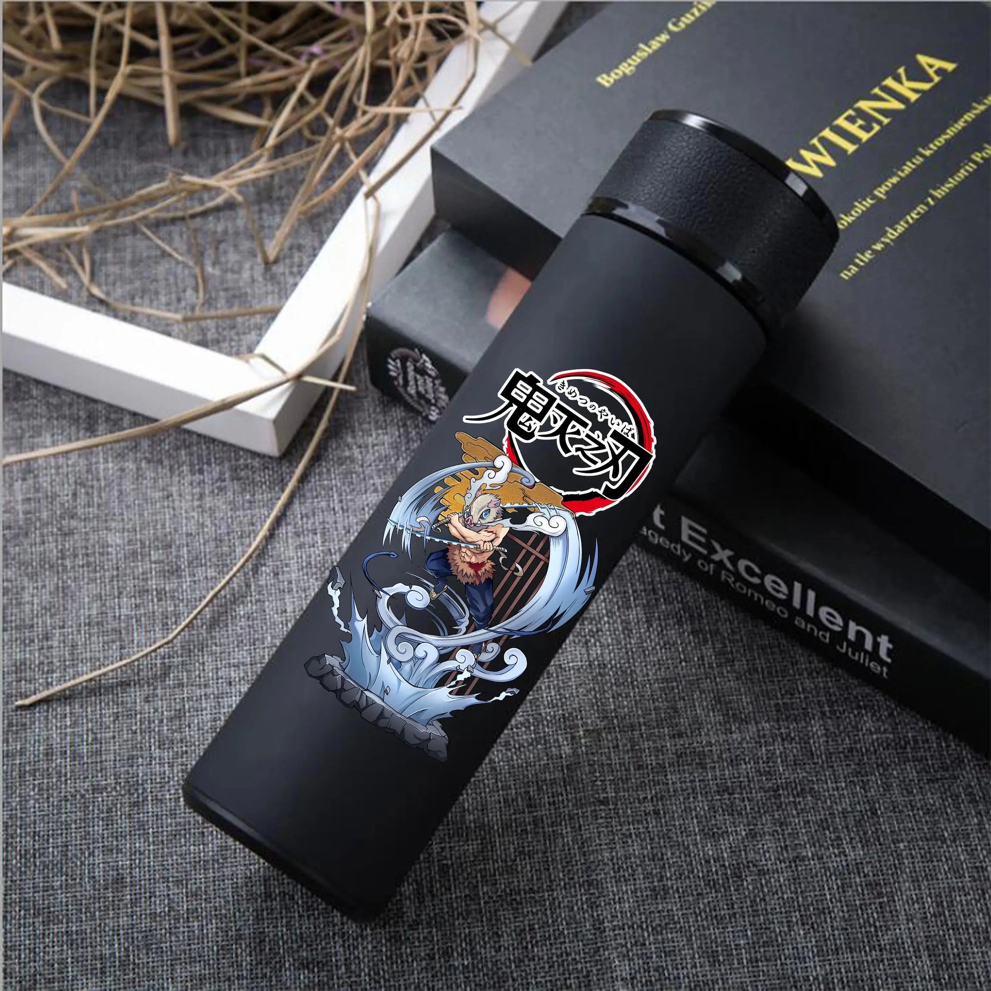 Gourde Connectée Manga Anime Demon Slayer 500ml (Intelligente) Gourde Bottle®