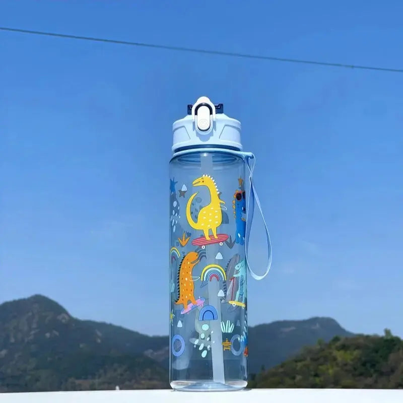 Gourde Eau Transparente Dinosaure 750ml Gourde Bottle®