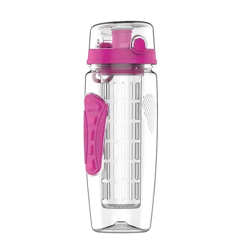 Bouteille à Infusion de Fruits avec Etui Long Infuseur et Indicateur de Temps - Gourde Bottle®