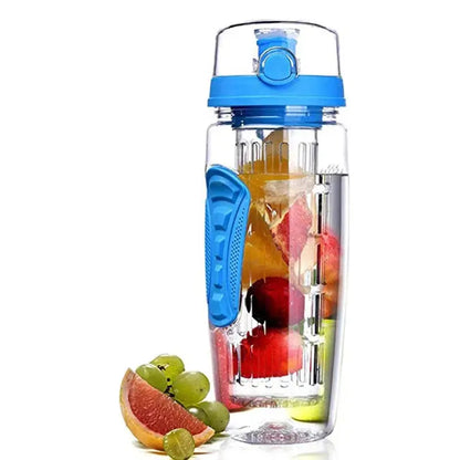 Bouteille à Infusion de Fruits avec Etui Long Infuseur et Indicateur de Temps - Gourde Bottle®