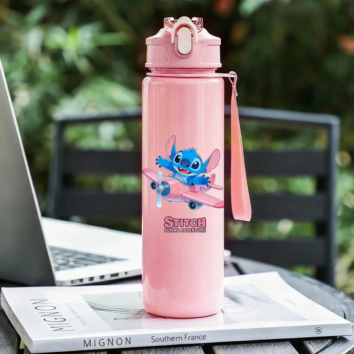 Gourde Kawaii Stitch Rose 750ml Gourde Bottle®