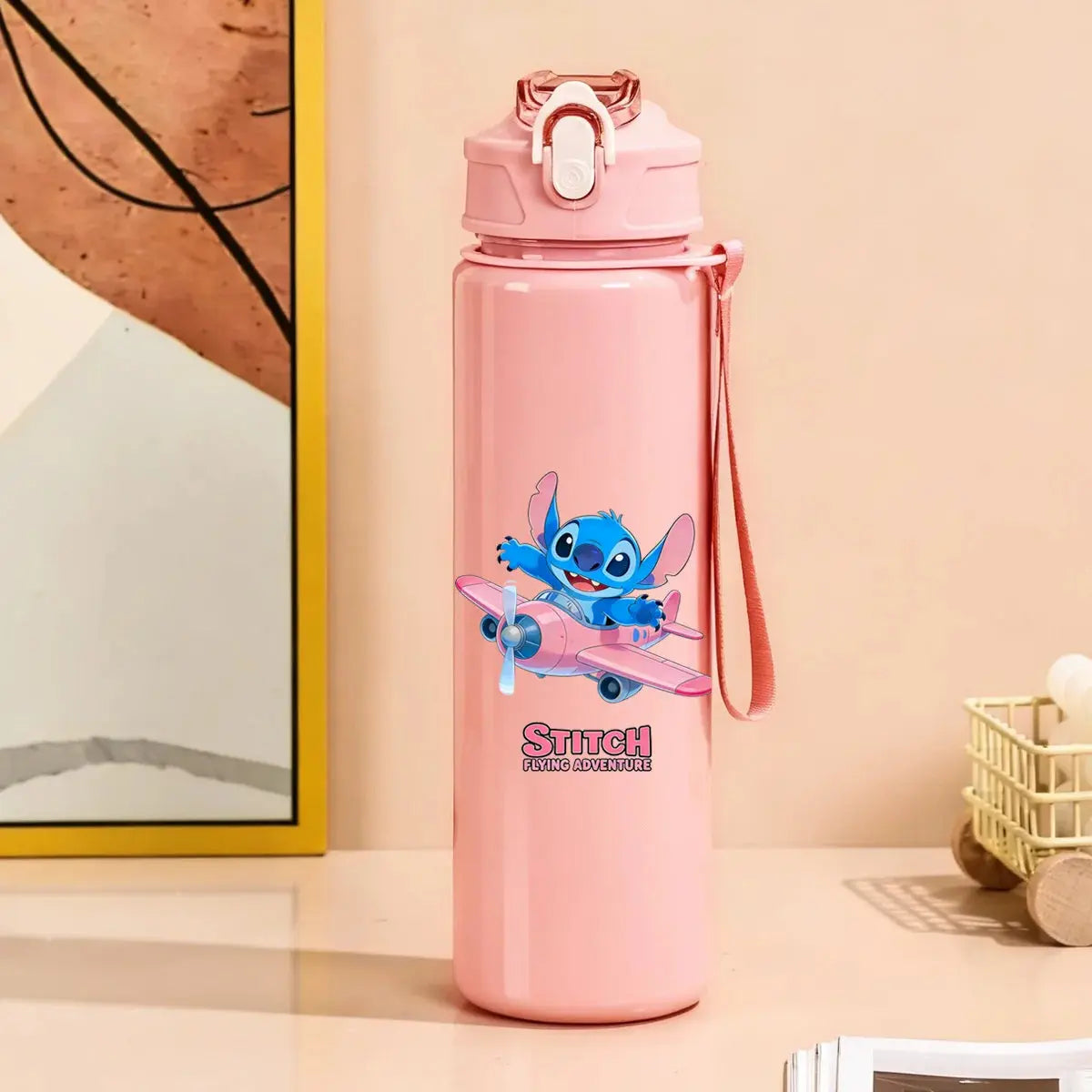 Gourde Kawaii Stitch Rose 750ml Gourde Bottle®