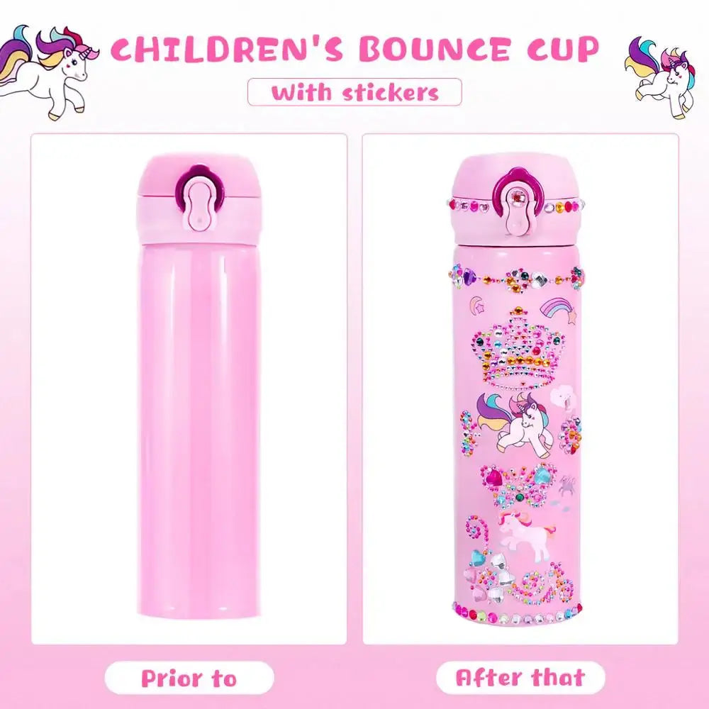 Gourde Licorne Personnalisée - Gourde Bottle®