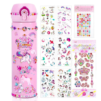 Gourde Licorne Personnalisée - Gourde Bottle®