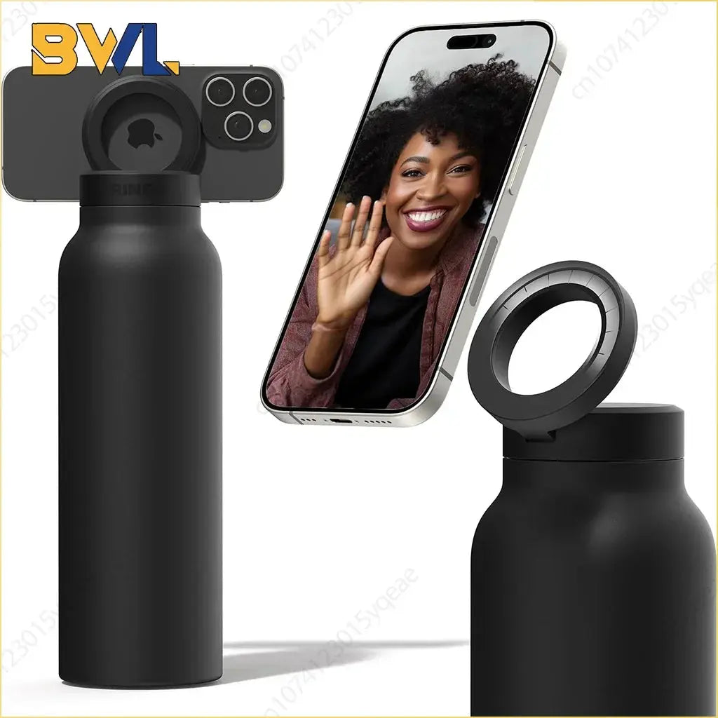 Gourde Magnétique 710 ml (Inox) - Gourde Bottle®