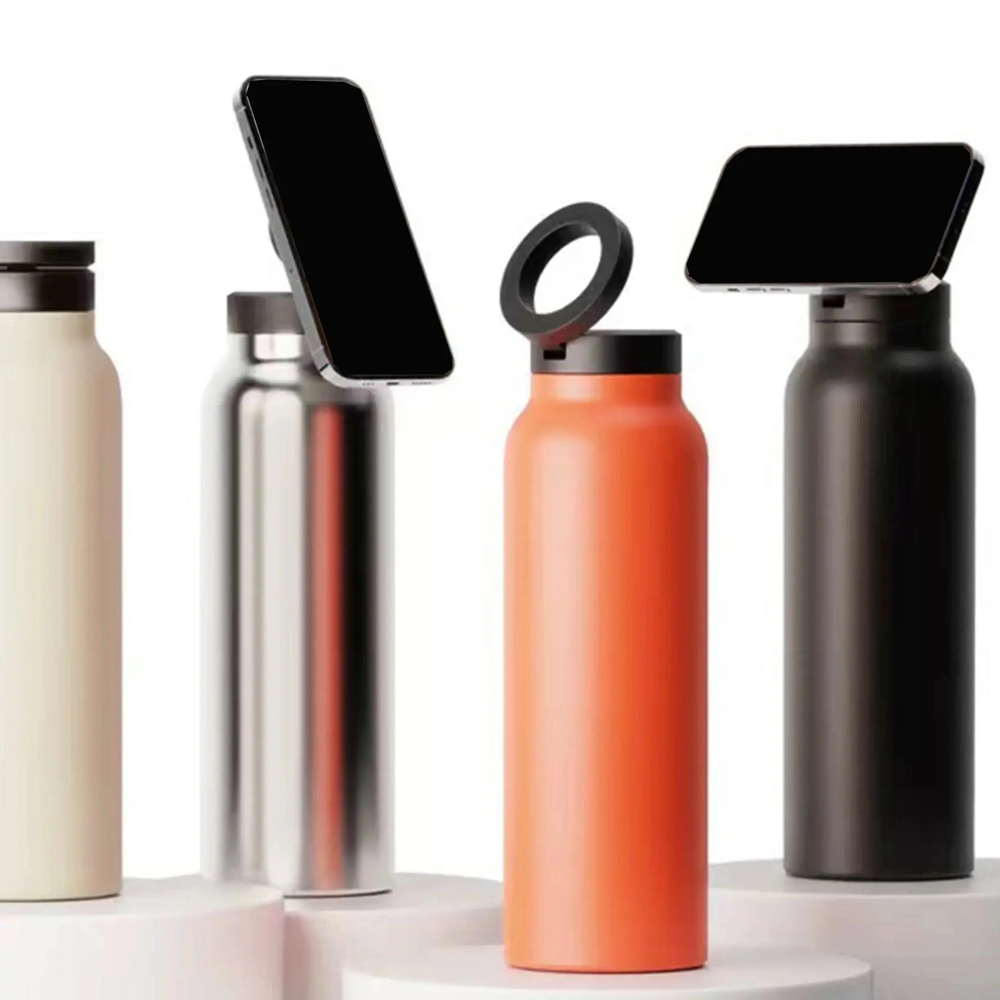 Gourde Magnétique 710 ml (Inox) - Gourde Bottle®