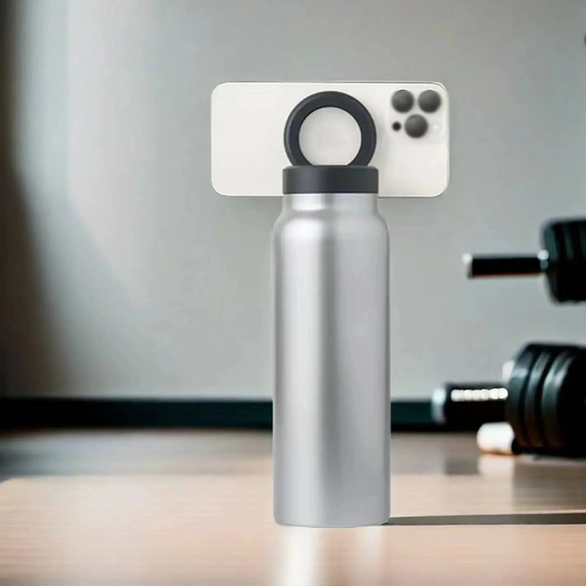 Gourde Magnétique 710 ml (Inox) - Gourde Bottle®