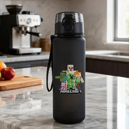 Gourde Minecraft Noir 650ml (Jeux) Gourde Bottle®