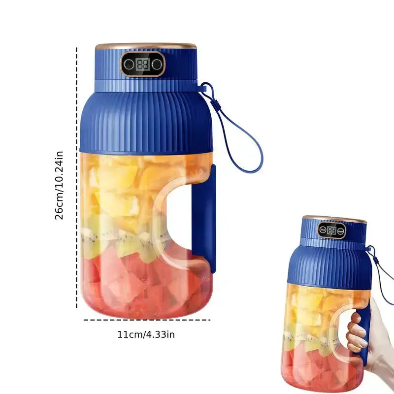 Gourde Mixeur 1200ml (Bleu) Gourde Bottle®