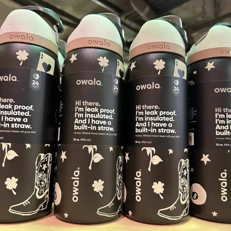 Gourde Owala Bow Poker 950ml Gourde Bottle®