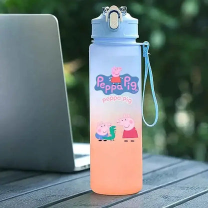 Gourde Peppa Pig Avec Paille 750ML Gourde Bottle®