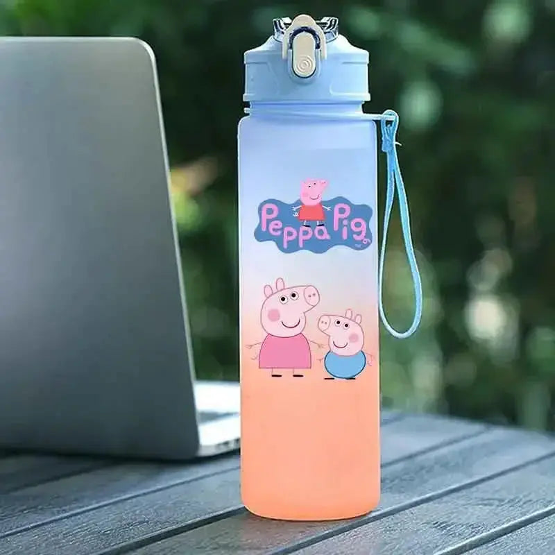 Gourde Peppa Pig Avec Paille 750ML Gourde Bottle®