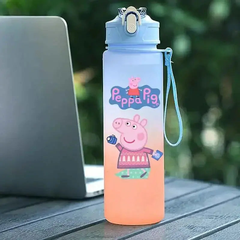 Gourde Peppa Pig Avec Paille 750ML Gourde Bottle®