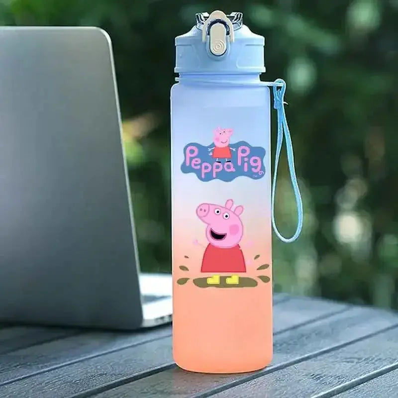 Gourde Peppa Pig Avec Paille 750ML Gourde Bottle®