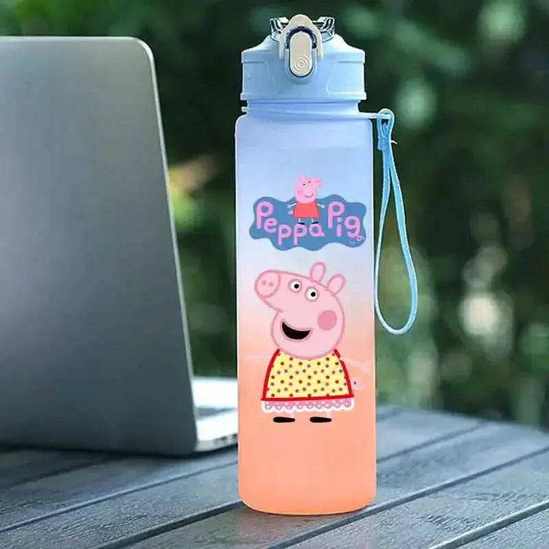 Gourde Peppa Pig Avec Paille 750ML Gourde Bottle®