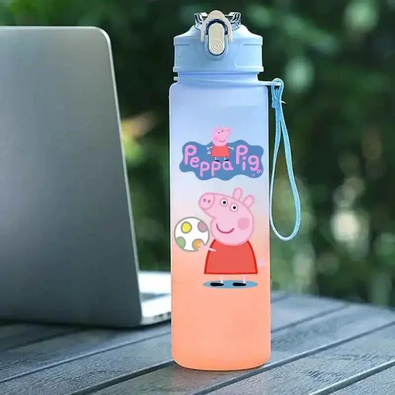 Gourde Peppa Pig Avec Paille 750ML Gourde Bottle®