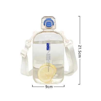 Gourde Plate Transparente 750ml - Gourde Bottle®