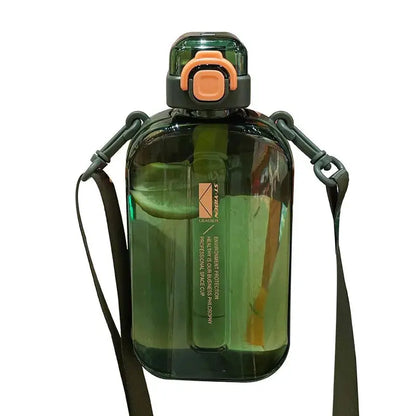 Gourde Plate Transparente 750ml - Gourde Bottle®