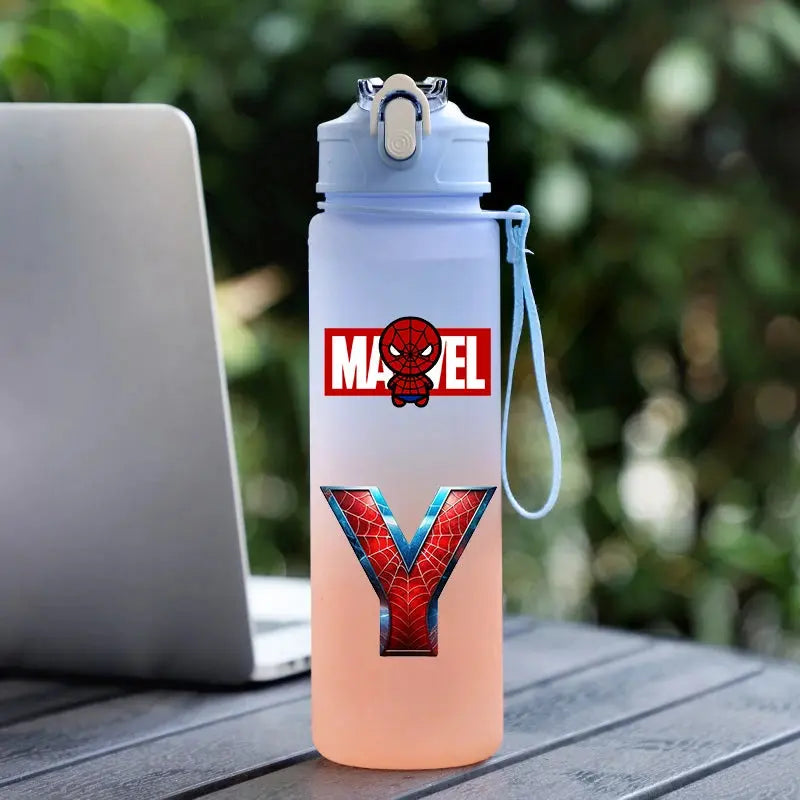 Gourde Spiderman 750ML (Lettre A-Z) Gourde Bottle®