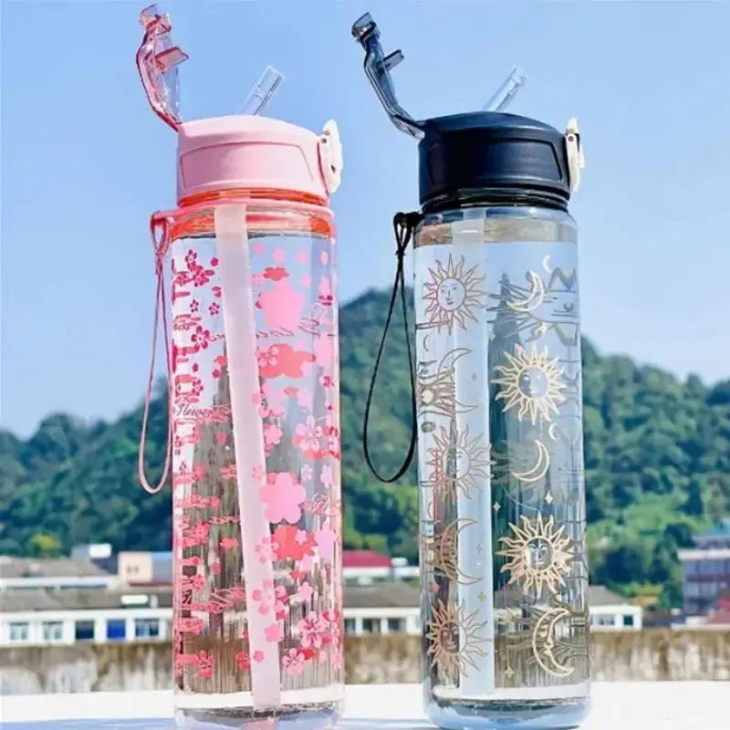 Gourde Transparente 800ml Gourde Bottle®