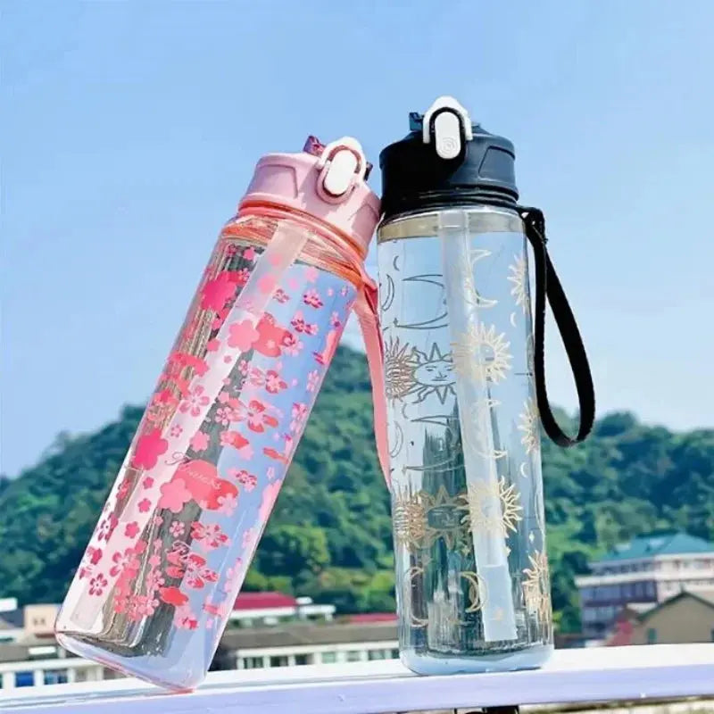 Gourde Transparente 800ml Gourde Bottle®