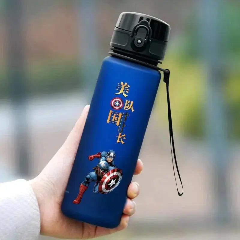 Gourde d'Eau Avengers Bleu 560ml (Hulk & Spiderman) Gourde Bottle®