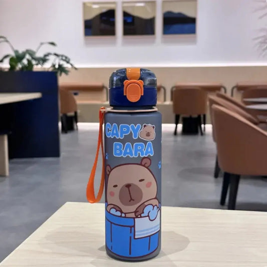 Gourde d'Eau Capybara Bleu 750ml Gourde Bottle®