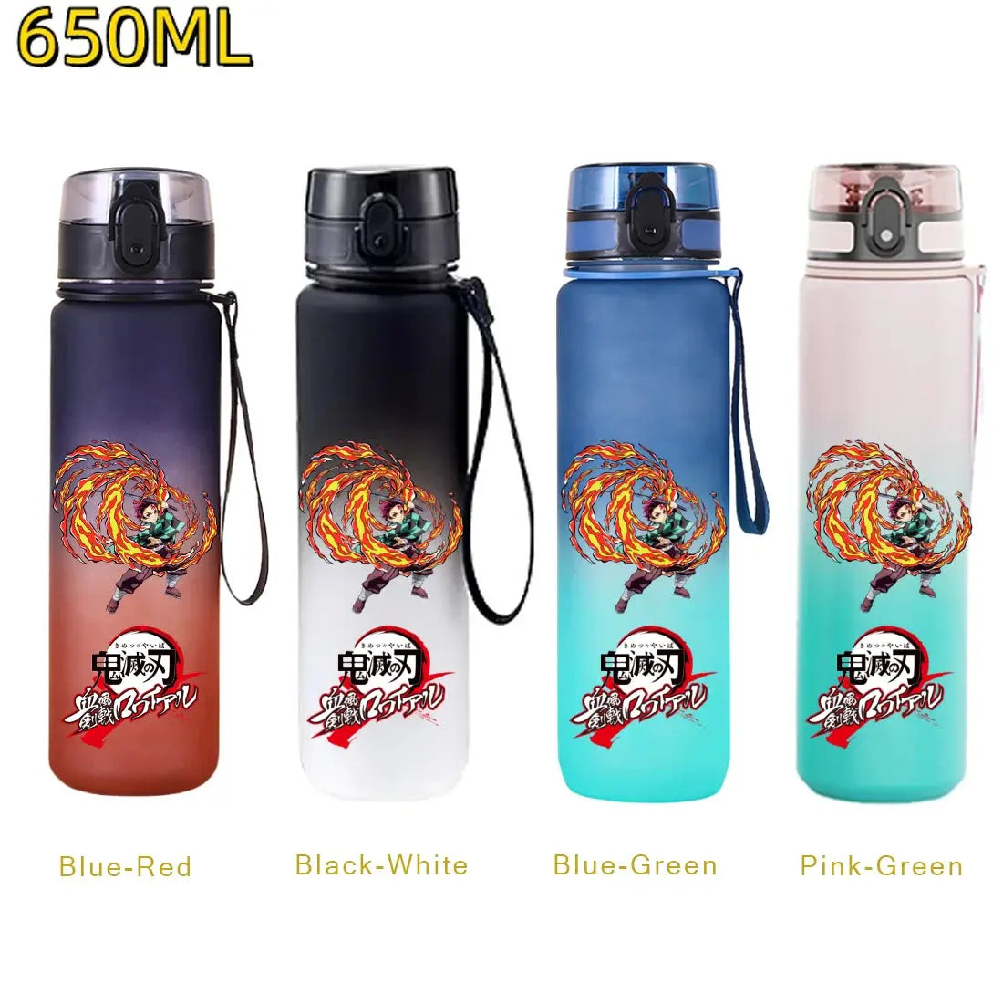 Gourde d'Eau Demon Slayer 650ML Gourde Bottle®