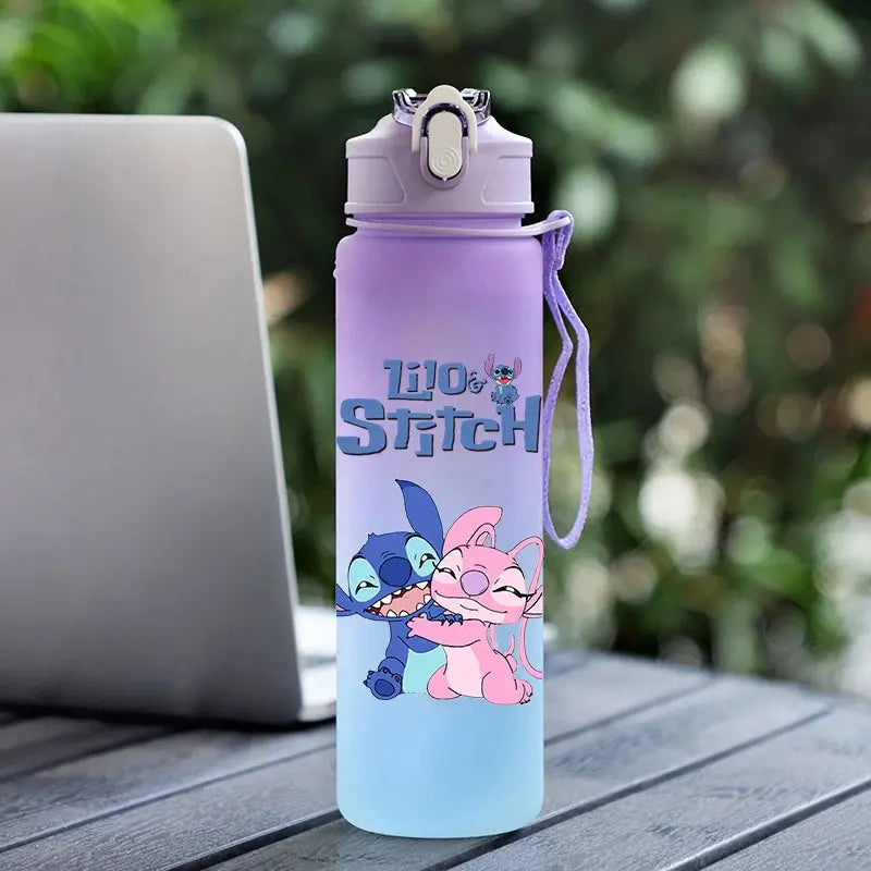 Gourde d'Eau Disney Lilo et Stitch 750Ml, Gourde d'Eau pour enfant disney lilo et stitch, Gourde Stitch Disney, pas cher Gourde Bottle®