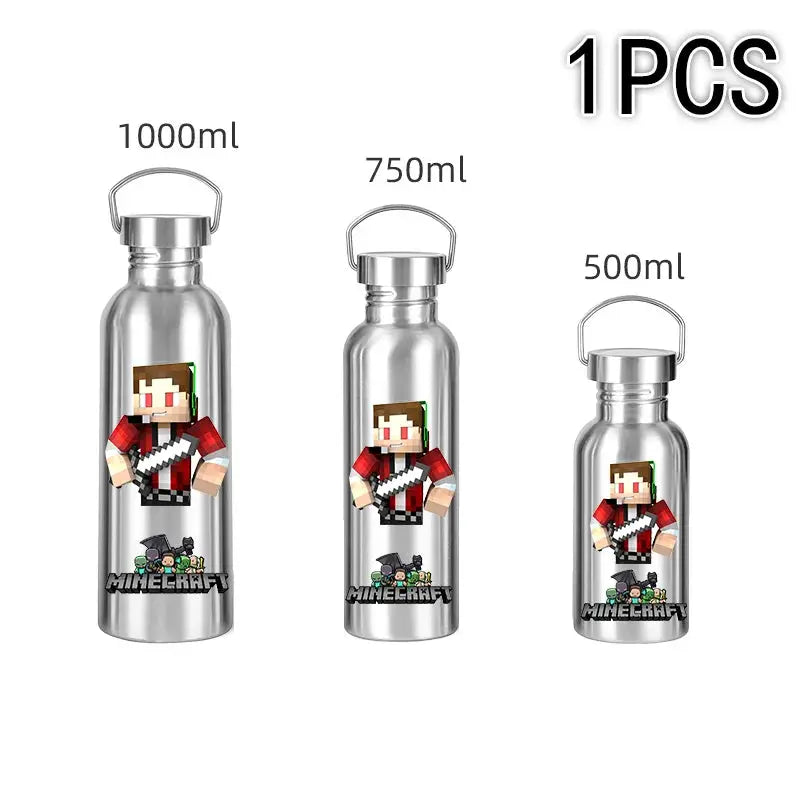 Gourde d'Eau Isotherme Minecraft 500 ML - Gourde Bottle®
