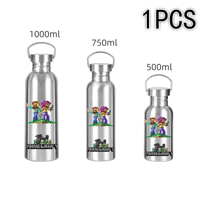 Gourde d'Eau Isotherme Minecraft 500 ML - Gourde Bottle®