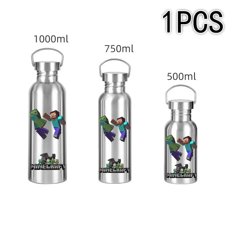 Gourde d'Eau Isotherme Minecraft 500 ML - Gourde Bottle®
