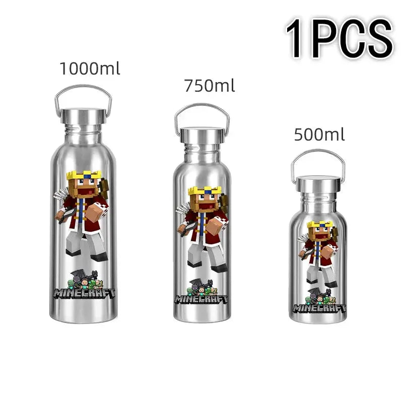 Gourde d'Eau Isotherme Minecraft 500 ML - Gourde Bottle®