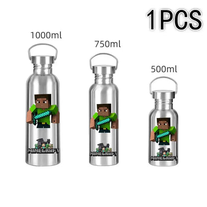 Gourde d'Eau Isotherme Minecraft 500 ML - Gourde Bottle®
