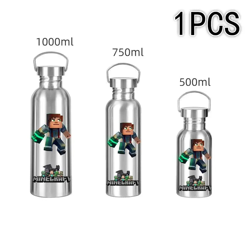 Gourde d'Eau Isotherme Minecraft 500 ML - Gourde Bottle®