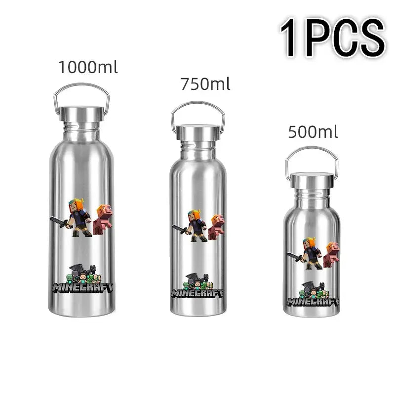 Gourde d'Eau Isotherme Minecraft 500 ML - Gourde Bottle®