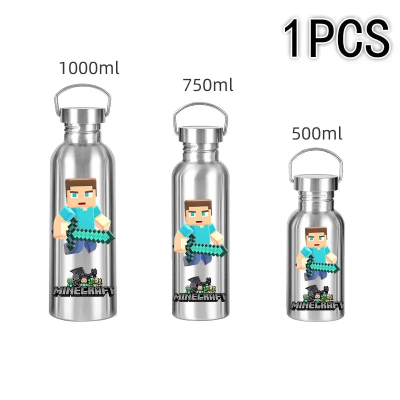 Gourde d'Eau Isotherme Minecraft 500 ML - Gourde Bottle®