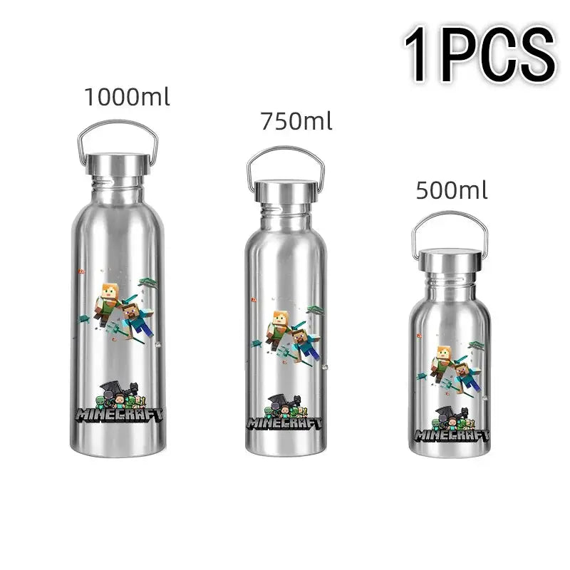 Gourde d'Eau Isotherme Minecraft 500 ML - Gourde Bottle®