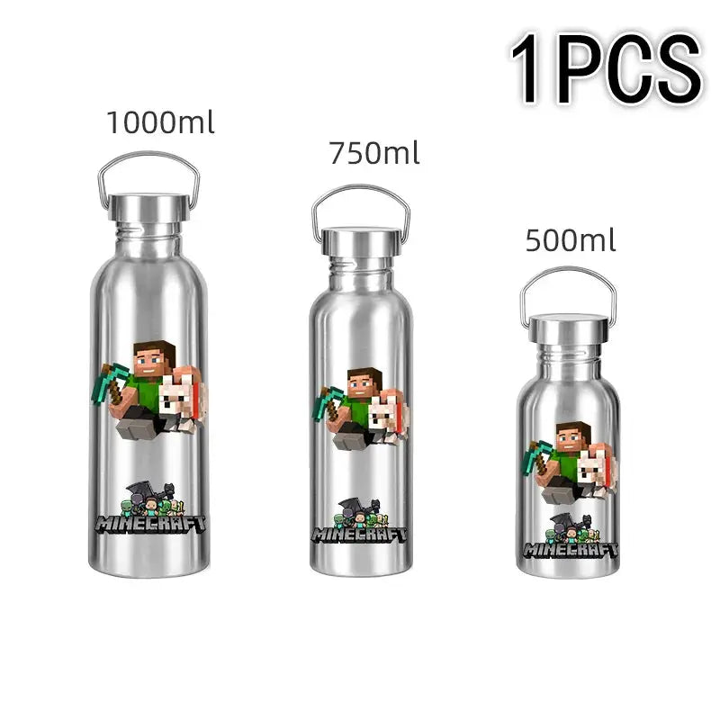 Gourde d'Eau Isotherme Minecraft 500 ML - Gourde Bottle®