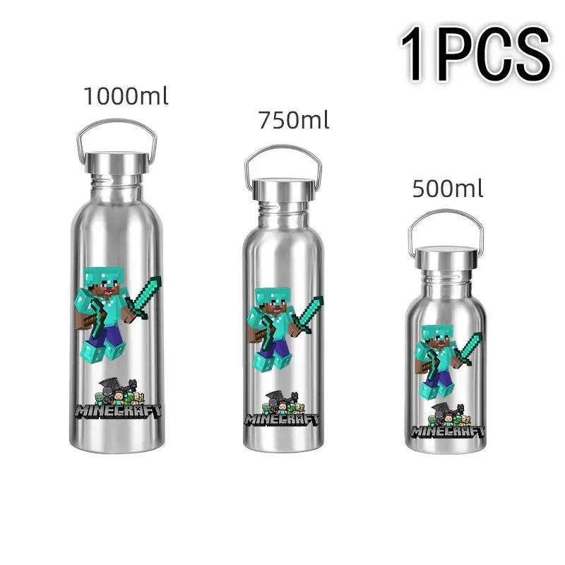 Gourde d'Eau Isotherme Minecraft 500 ML - Gourde Bottle®