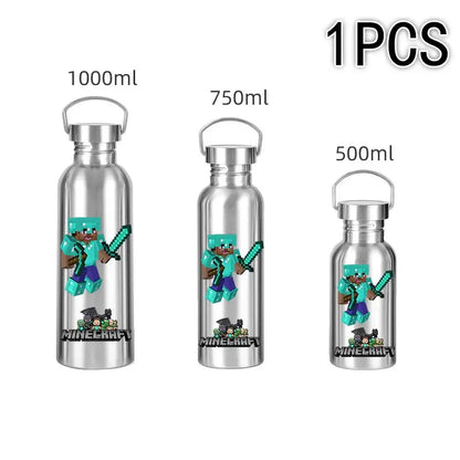 Gourde d'Eau Isotherme Minecraft 500 ML - Gourde Bottle®