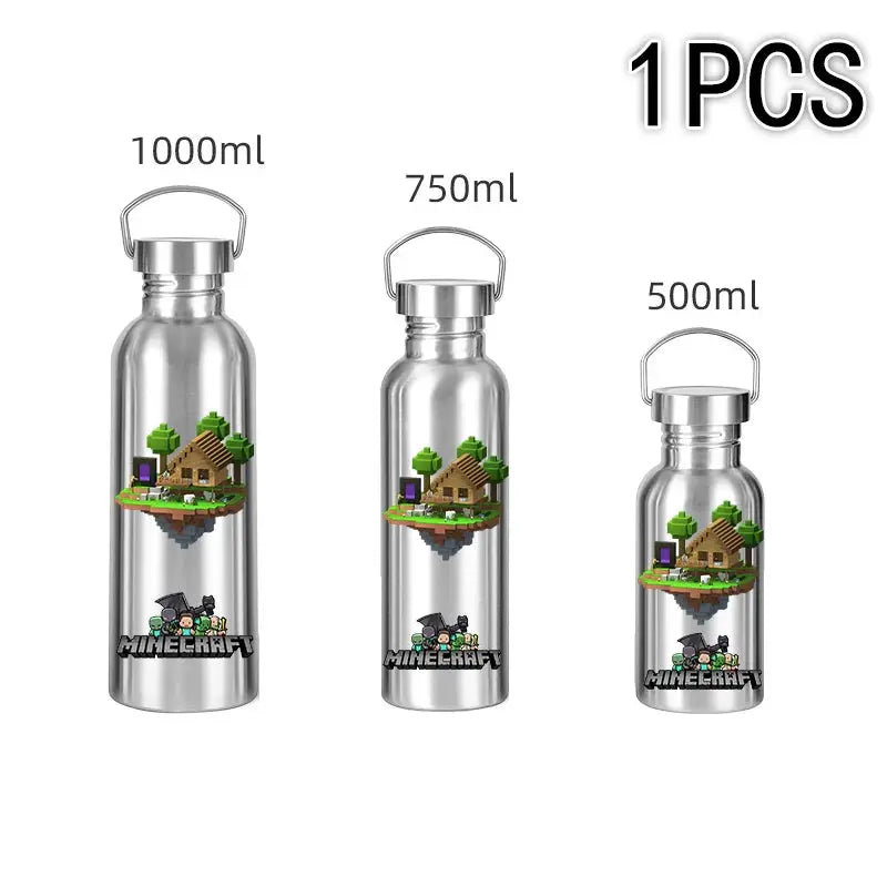 Gourde d'Eau Isotherme Minecraft 500 ML - Gourde Bottle®