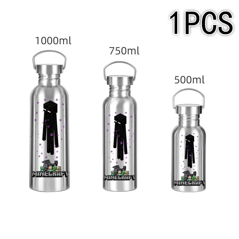 Gourde d'Eau Isotherme Minecraft 500 ML - Gourde Bottle®