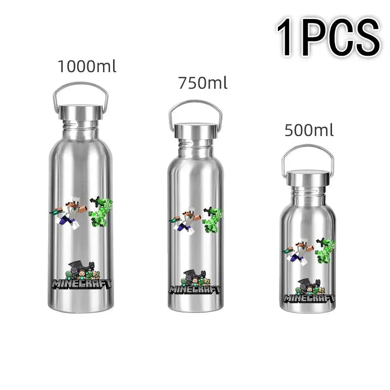 Gourde d'Eau Isotherme Minecraft 500 ML - Gourde Bottle®