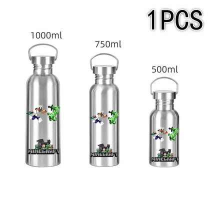 Gourde d'Eau Isotherme Minecraft 500 ML - Gourde Bottle®